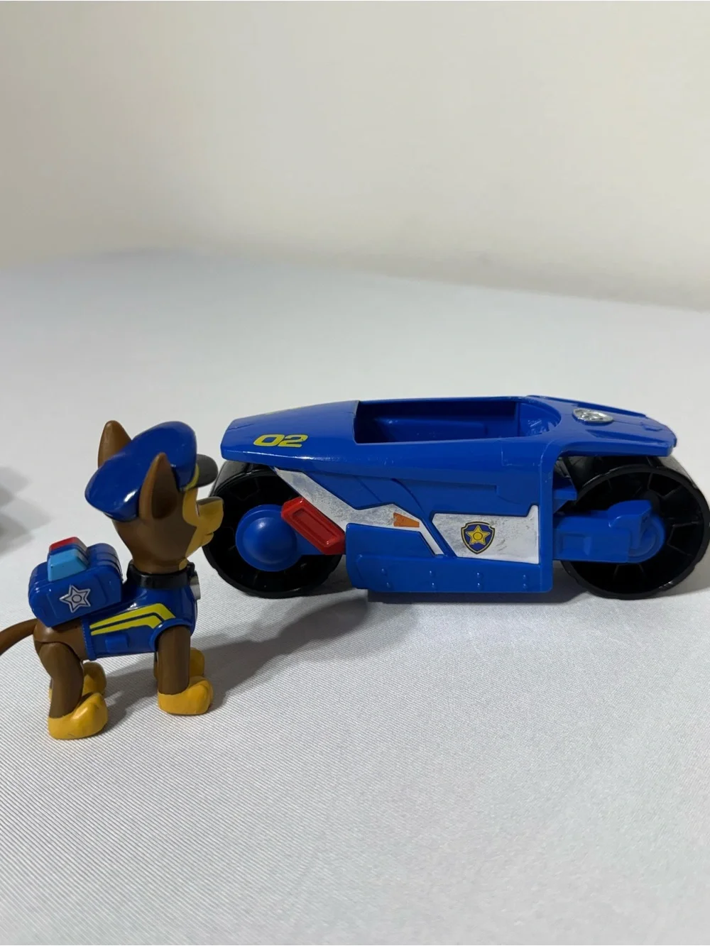 Paw Patrol Chase 2-In-1 Transforming Movie City Cruiser WORKS w/ Discs